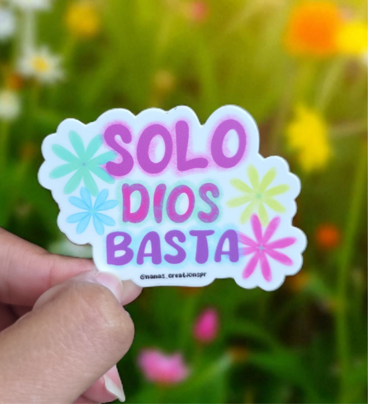 "Solo Dios Basta" Mate