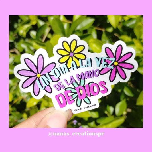 Un día a la vez de la mano de Dios