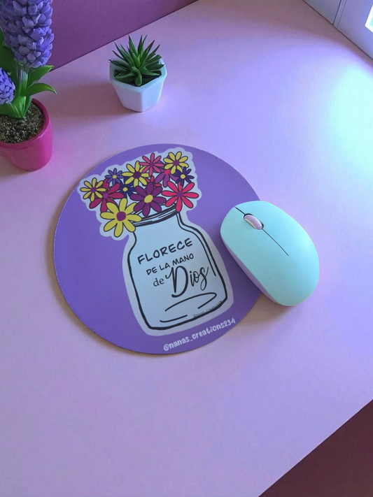 Florece de la mano de Dios