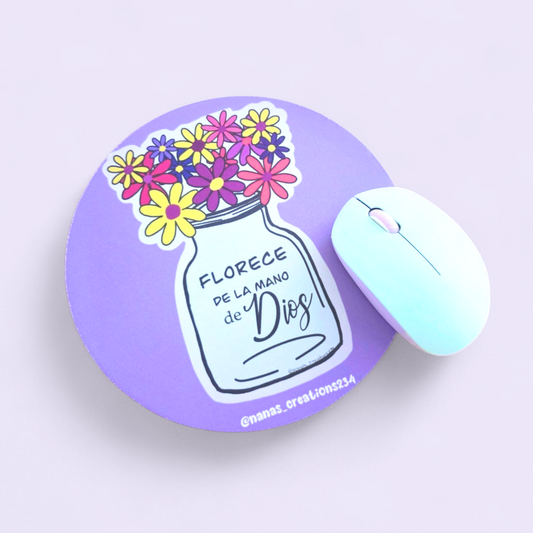 Florece de la mano de Dios