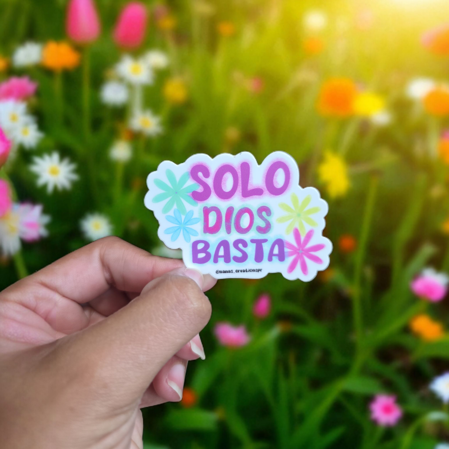"Solo Dios Basta" Mate