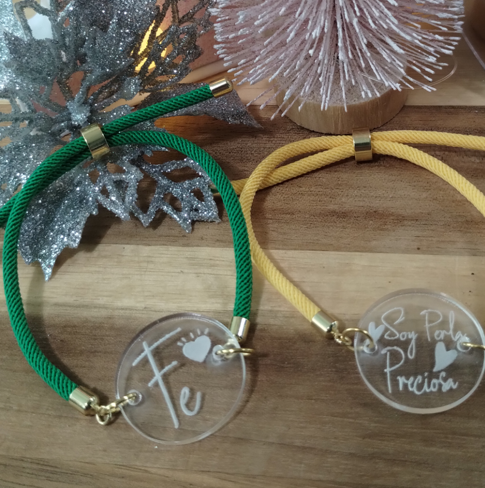 Pulseras "FE"