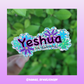 Stickers Premium de Fe Yeshua, 3 x 2 pulg., Multicolor