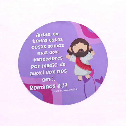 Mousepad Romanos 8:37