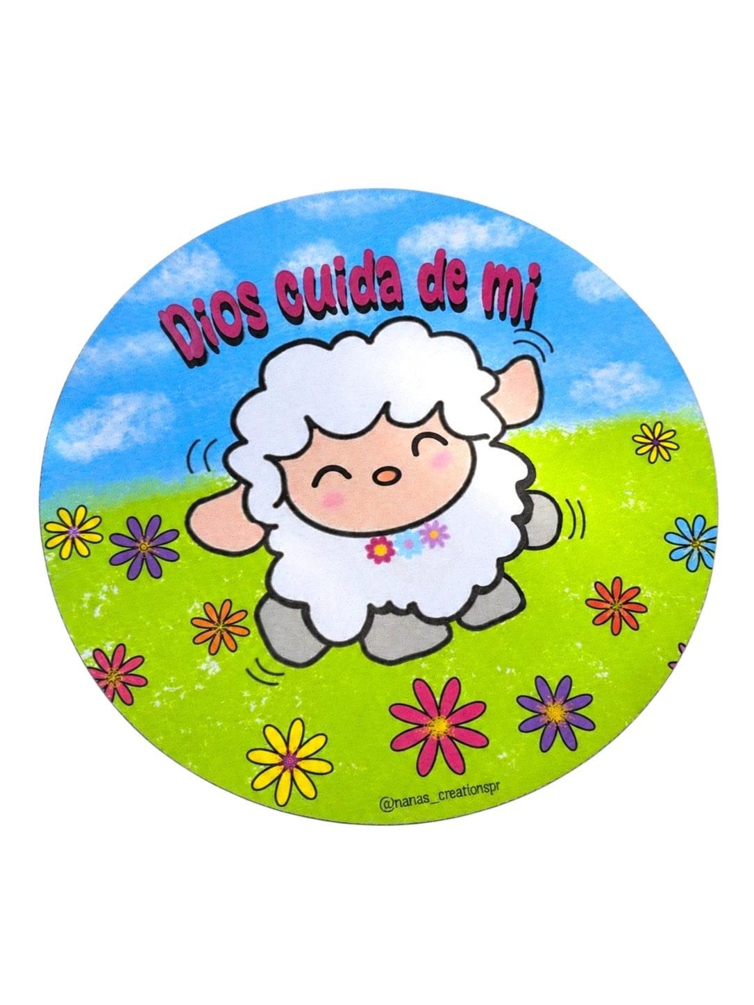 Mousepads "Dios cuida de mi".